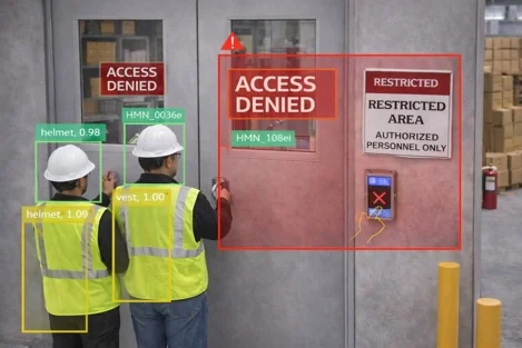 Zona restringida y control de acceso